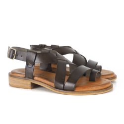 Pavement Kimber sandal i khaki skind