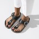 Birkenstock Gizeh Big Buckle sort leather