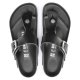 Birkenstock Gizeh Big Buckle sort leather