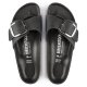 Birkenstock Madrid Big Buckle Oiled Leather Black