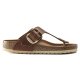 Birkenstock Gizeh Big Buckle Cognac Leather