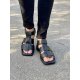 Billi Bi A1702 sandal i sort skind