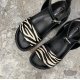 Phenumb Copenhagen Notting sandal med zebra