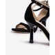 Unisa Sueta sandal i sort ruskind