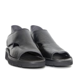 Bubetti 9968 sandal i sort skind