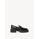 Tamaris 24709 loafer i sort poleret skind