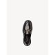 Tamaris 24709 loafer i sort poleret skind