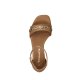 Tamaris 28323 sandal i cognac skind