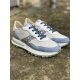 DL Sport 5640 sneakers i hvid og blå