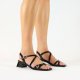 Billi Bi A4242 sandal i sort lakskind