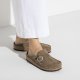 Birkenstock Buckley Suede Leather Grey Taupe