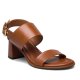 Billi Bi A4262 sandal i cognac farvet skind