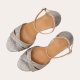 Billi Bi A4703 sandal med hæl i multiglitter