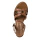 Tamaris 28243 sandal i brun skind