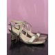 Unisa MARLEY sandal i metallic læder