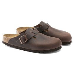 Birkenstock Boston (SMAL) Habana Brown Oiled Leather (FORUDBESTILLING)