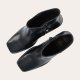 Billi Bi A3260 støvlette i sort skind med hæl