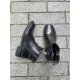 Bubetti 2558 sort støvle med rågummisål