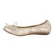 Wonders A-61112 ballerina sko i guld skind