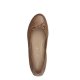 Tamaris 22116 ballerina sko i brun skind