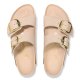 Birkenstock Arizona Big Buckle High Shine beige læder