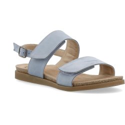 Cashott 61200287 CASALICE sandal med velcro remme i blå