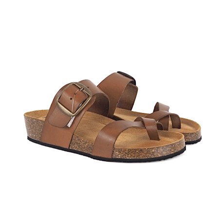 Bella Moda S24614 sandal i cognac skind