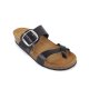 Bella Moda S24614 sandal i sort skind