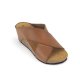 Bella Moda S24631 sandal med krydsrem i cognac skind