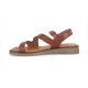 LBDK 230208 sandal i cognac skind