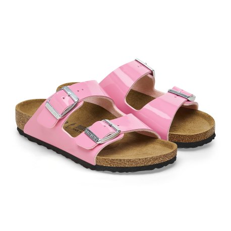 Birkenstock Arizona BØRN Candy Pink Birko-flor Patent - 30 til 40: 29