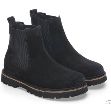 Birkenstock Highwood støvle i sort ruskind - Sko & Støvler: 39