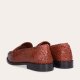 Billi Bi A8671 loafer i håndflettet cognac skind