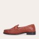Billi Bi A8671 loafer i håndflettet cognac skind