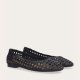 Billi Bi A8670 ballerina sko i sort flet