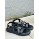 Wonders AB-1402 sandal med remme i sort skind
