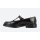 Wonders B-9140 sko i sort skind med t-rem