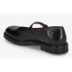 Wonders B-9145 sko i sort skind med rem
