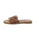 Unisa CLERY slip in sandal i cognac