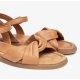 Unisa CAMBEL sandal i cognac skind