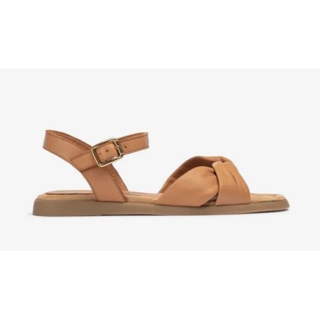 Unisa CAMBEL sandal i cognac skind