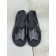Bubetti 3520 sandal i vasket sort skind