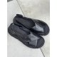 Bubetti 3520 sandal i vasket sort skind
