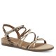 Tamaris 28103 sandal i lys med leopard