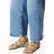 Tamaris 28103 sandal i lys med leopard