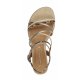 Tamaris 28103 sandal i lys med leopard