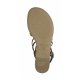Tamaris 28103 sandal i lys med leopard