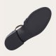 Billi Bi A8435 lukket sandal i sort skind