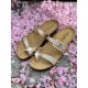 Bella Moda 25608 sandal i champagne glitter