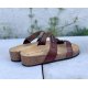 Bella Moda 25609 sandal i brun skind